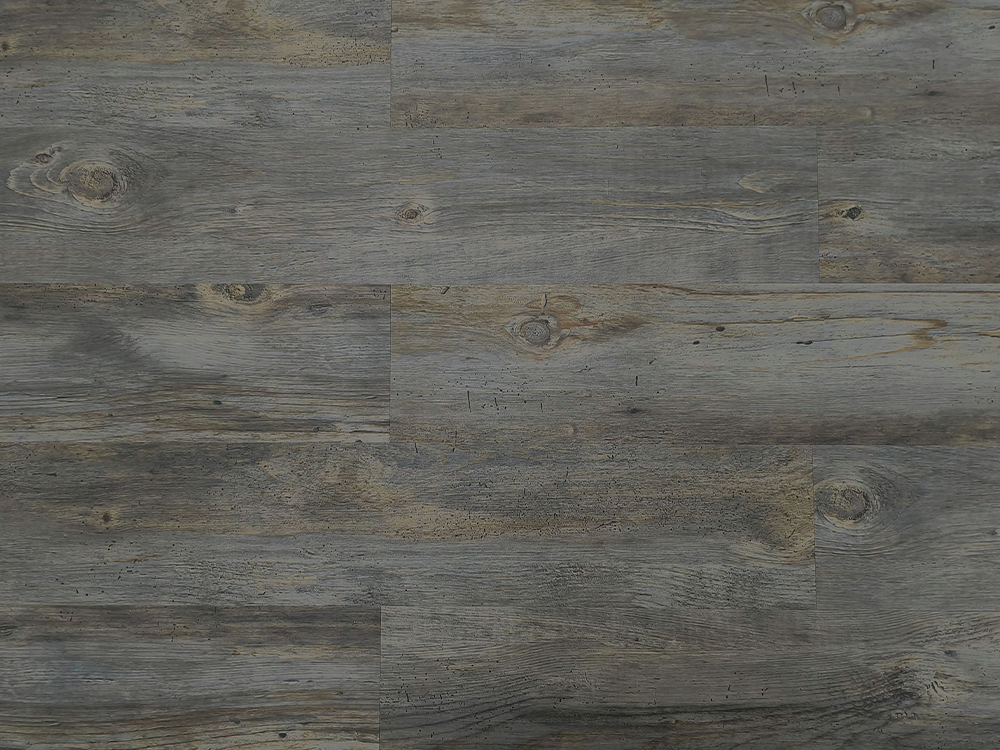 SPC Flooring Dark Grey Wood Grain 7,25×48